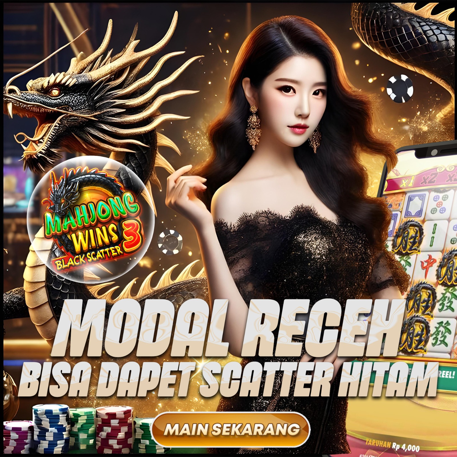 SCATTER HITAM